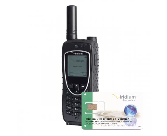 Купить Iridium 9575 Extreme комплект 300 минут в GLOBSAT - IRIDIUM 9575 EXTREME, сим-карта, 300 минут эфирного времени, фирменный кейс в подарок - первый сертифицированный по военному стандарту спутниковый телефон. Будьте всегда на связи!